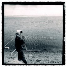 Khanty-Mansi: the fisherman by the river Ob