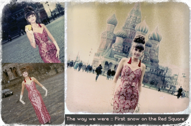 The way we were :: October 1993, The first snow on the Red Square, Moscow, Russia | photo: ©ockstyle